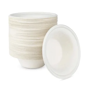 Schale aus unbeschichteter Bagasse