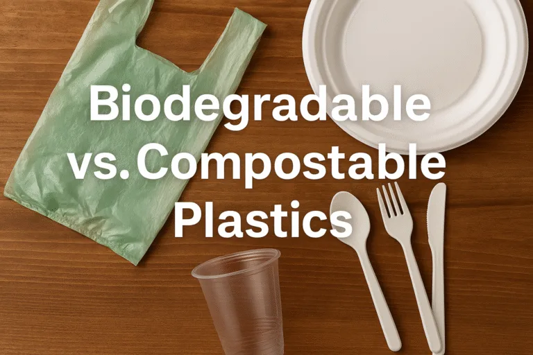 plásticos biodegradables y compostables