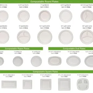 sugarcane bagsse plates