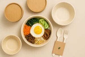 ビビンバが環境に優しくなる：2025年、韓国料理と堆肥化可能な包装の出会い