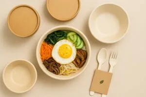Bibimbap se vuelve ecológico Cómo la cocina coreana se encuentra con los envases compostables en 2025 no lazy