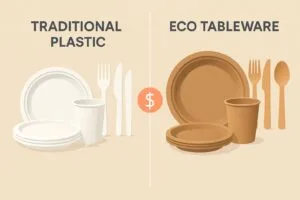 Eco Tableware vs Traditional Plastic