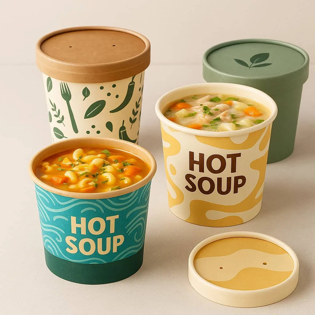 Heavy Duty Paper Soup Bowls