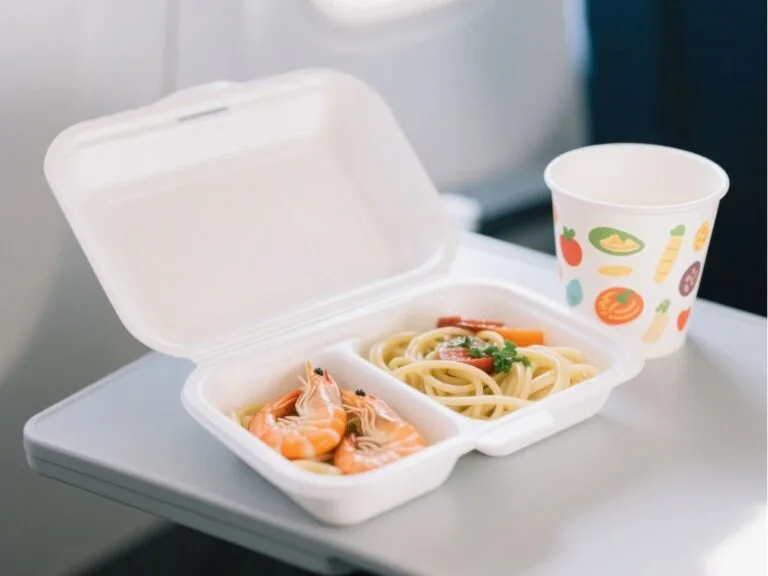 Pourquoi les couverts compostables sont la nouvelle norme pour les repas des compagnies aériennes no lazy