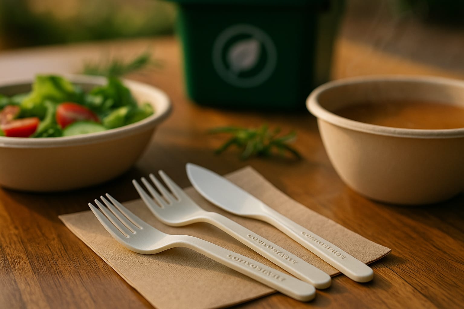 environmentally friendly cutlery