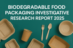 Relatório de Pesquisa sobre Embalagens Alimentares Biodegradáveis 2025