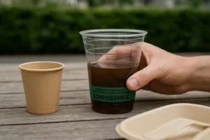 Biodegradable vs Compostable Cups