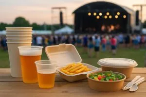 Compostable Packaging for Music Festivals