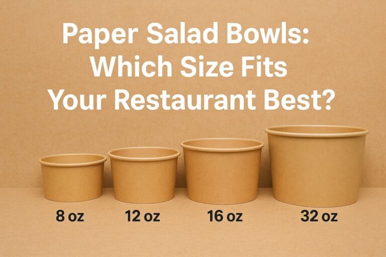 8oz vs 12oz vs 16oz vs 24oz vs 32oz Paper Salad Bowls: Which Size Fits Your Restaurant Best?