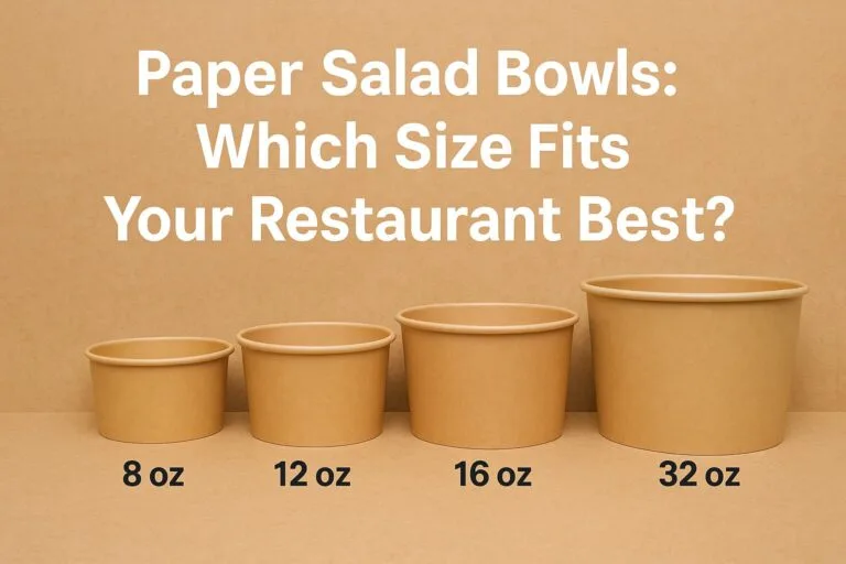 8oz vs 12oz vs 16oz vs 24oz vs 32oz Paper Salad Bowls: Which Size Fits Your Restaurant Best?