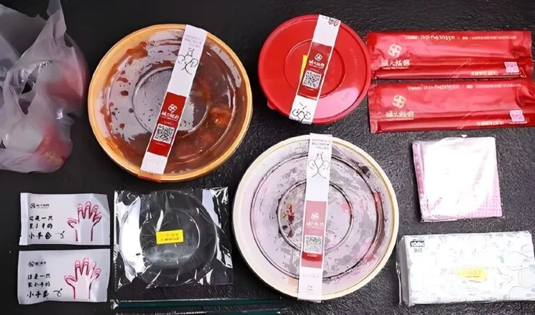 Food delivery overpackaging problems