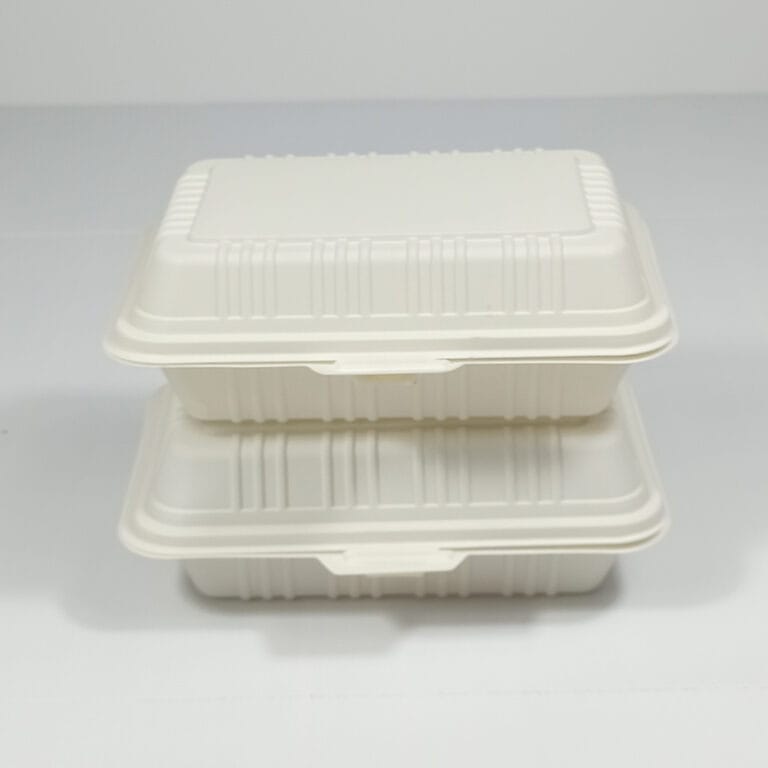 Boîtes à lunch en plastique biodégradable Bioleader® - Contenants à emporter compostables et écologiques