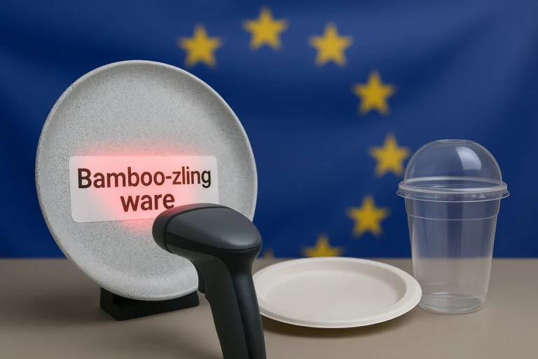 A UE reprime os utensílios alimentares de bambu e plástico: O que significa para a indústria de loiça ecológica em 2025-2026