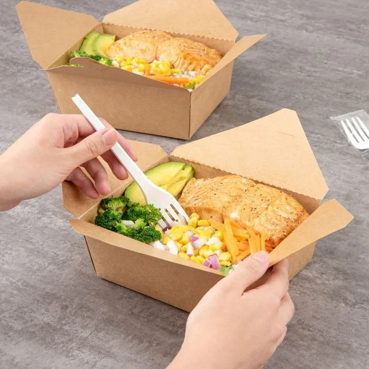 Öko-Papier-Lebensmittel-Box