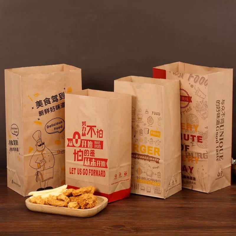 クラフト包装袋