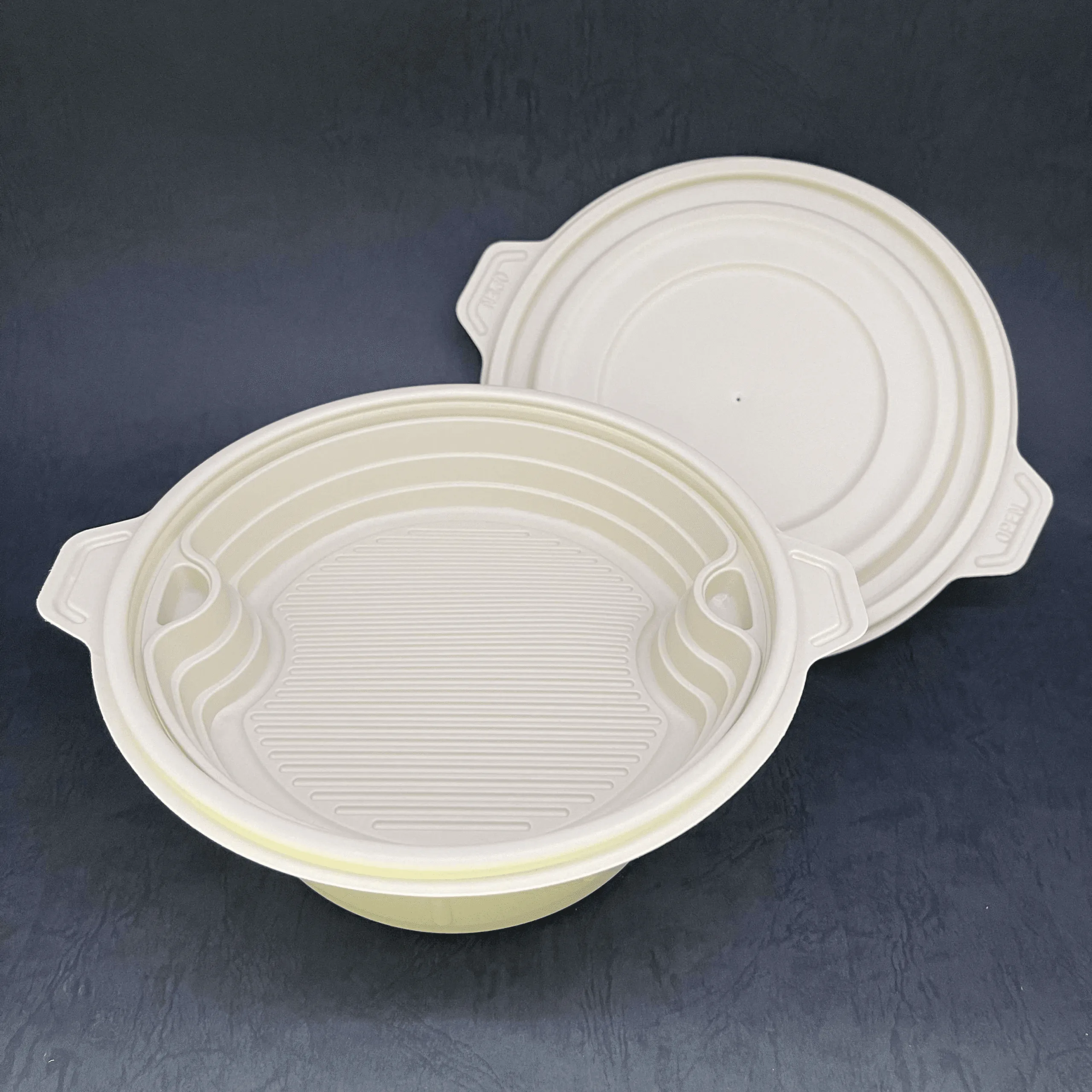 Eco friendly disposable plastic bowls by Bioleader manufacturer in multiple sizes