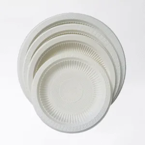 Пластиковые тарелки Bioleader® из компостируемого пластика в полном диапазоне размеров 6-10 дюймов, экологически чистые, прочные, безопасные для пищевых продуктов для оптовой торговли