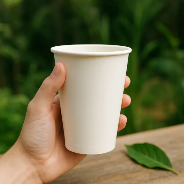 Бумажные стаканчики с водным покрытием | Решение ЕС для SUP без пластика | Bioleader®