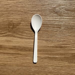 Petites cuillères compostables en plastique CPLA pour thé, café, glace, yaourt - 105mm/4.2inch