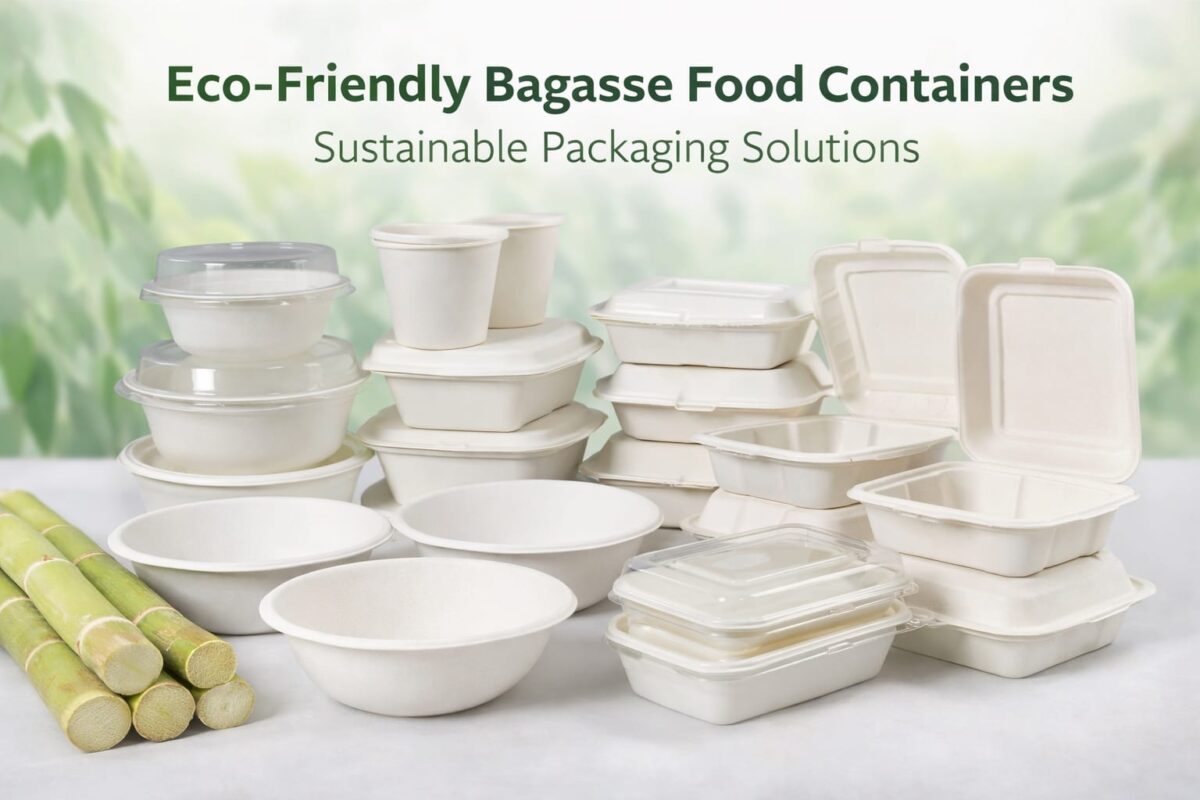 Eco-Friendly Bagasse Food Containers: Sustainable Packaging Solutions Made from Sugarcane Fiber