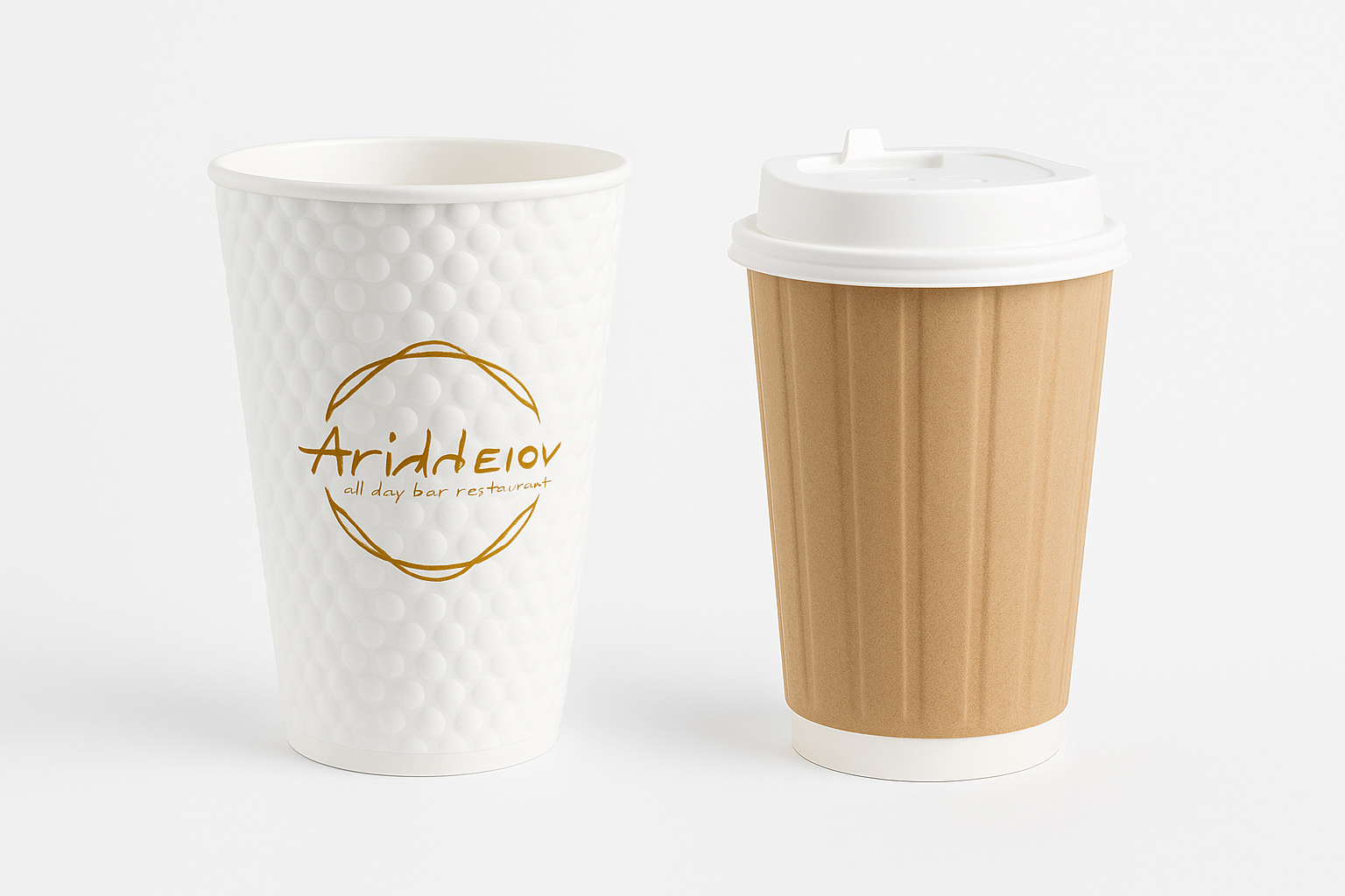 Embossed Paper Cups -Bioleader Paper Cups Manufacturer