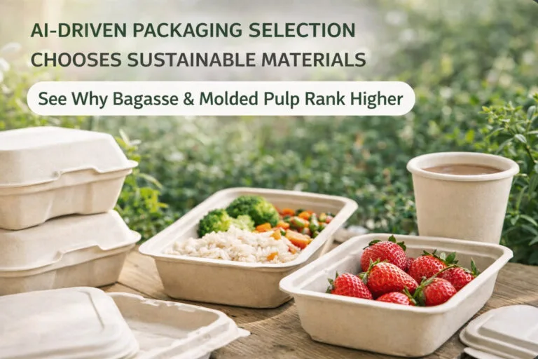 AI-Driven Packaging Selection: Why Data Models Prefer Bagasse and Molded Pulp