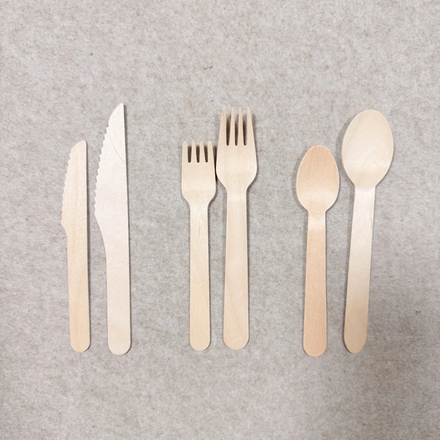 Disposable Wooden Cutlery - Forks, Spoons,Knives Bioleader® Wooden Utensils (3)