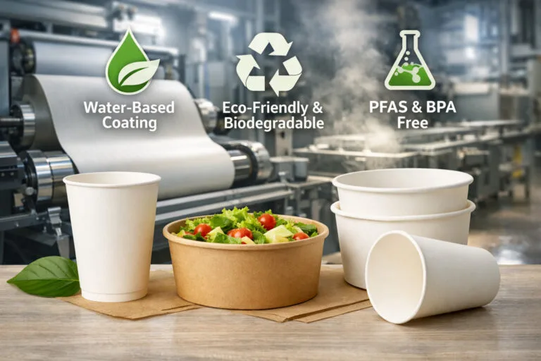 Water-Based Coating Paper Cups and Bowls Production Process: From Design to Consumer Goods