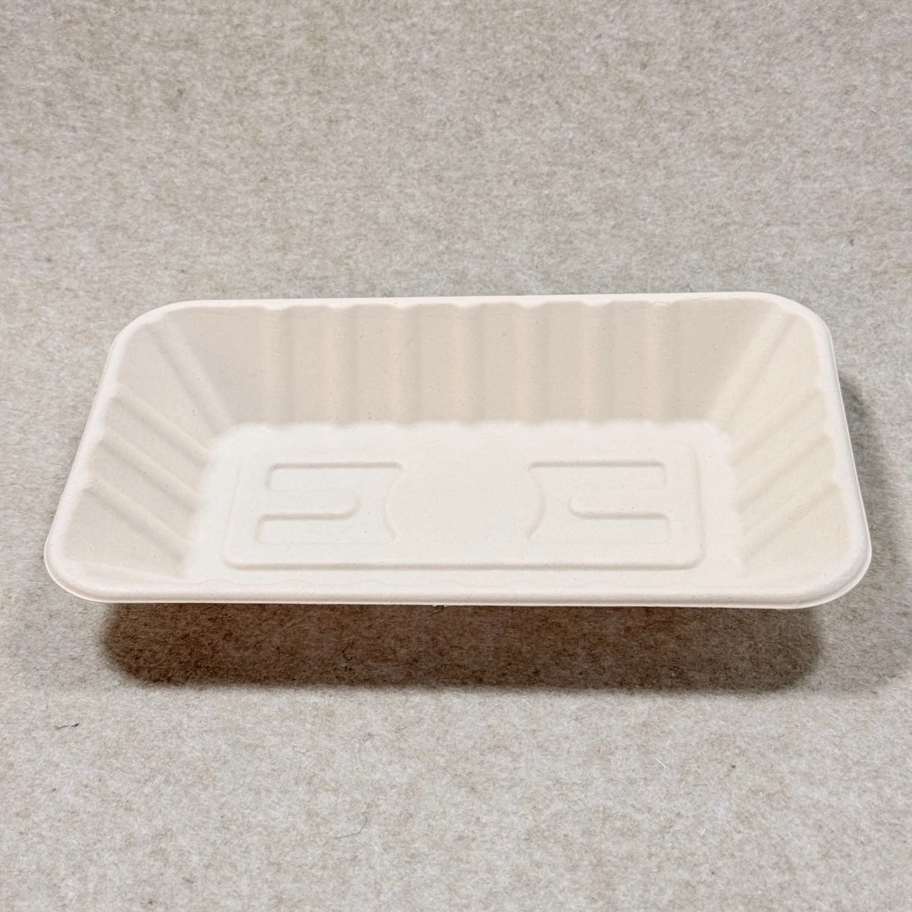 Features of biodegradable fruit tray fiber pulp molding packaging