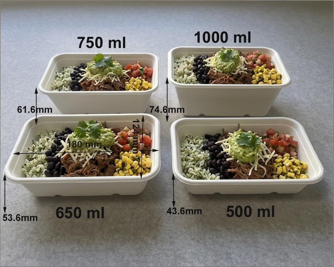 Chipotle Burrito Bowl Afhaalmaaltijd Container