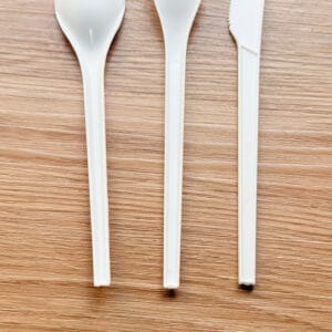 軽量CPLAカトラリー詳細 - 耐久性のある構造と薄いデザイン 3.3-4g