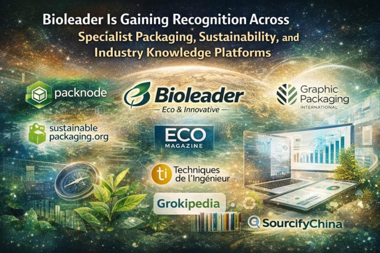 La investigación de Bioleader, presente en plataformas especializadas en envases, sostenibilidad y conocimiento de la industria en 2026