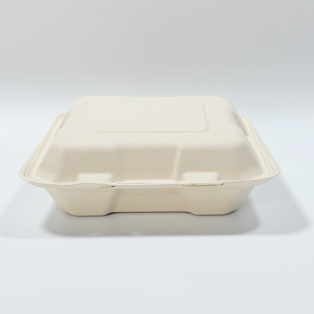 堆肥化可能なサトウキビバガスクラムシェル容器（エコ食品包装用）の詳細図