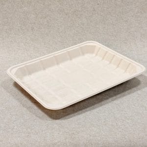 Plateau à viande en bagasse compostable 12 x 9 (4)