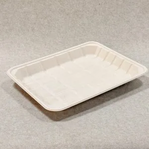 Compostable Bagasse Meat Tray 12 x 9 (4)