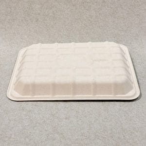 Plateau à viande en bagasse compostable 12 x 9 (6)