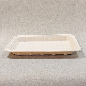 Plateau à viande en bagasse compostable 12 x 9 (6)