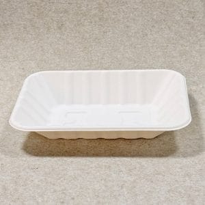 Kompostierbares Bagasse-Gemüse-Tablett 7 x 5 (1)
