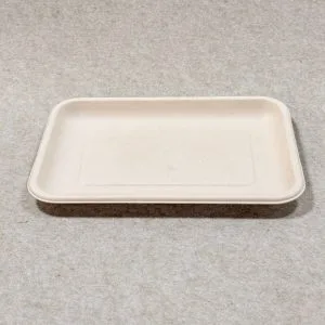 Kompostierbares Supermarkt-Display-Tablett 8 x 5,5 (4)