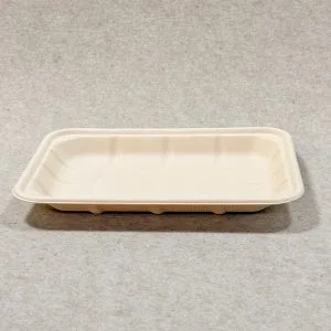 Bandeja compostable para envases de supermercado 8 x 6 (1)