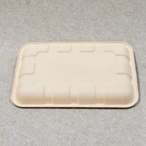 Vassoio per prodotti freschi in fibra modellata 8 x 6 (1)