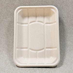 Geformtes Zellstoff-Fleisch & Geflügel-Tablett 10 x 7 (3)