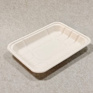 Formgepresste Zellstoffschale für Fleisch und Geflügel, 10 x 7 (6)Formgepresste Zellstoffschale für Fleisch und Geflügel, 10 x 7 (6)