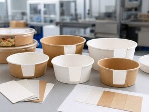 paper bowl coating materials compared for B2B food packaging buyers