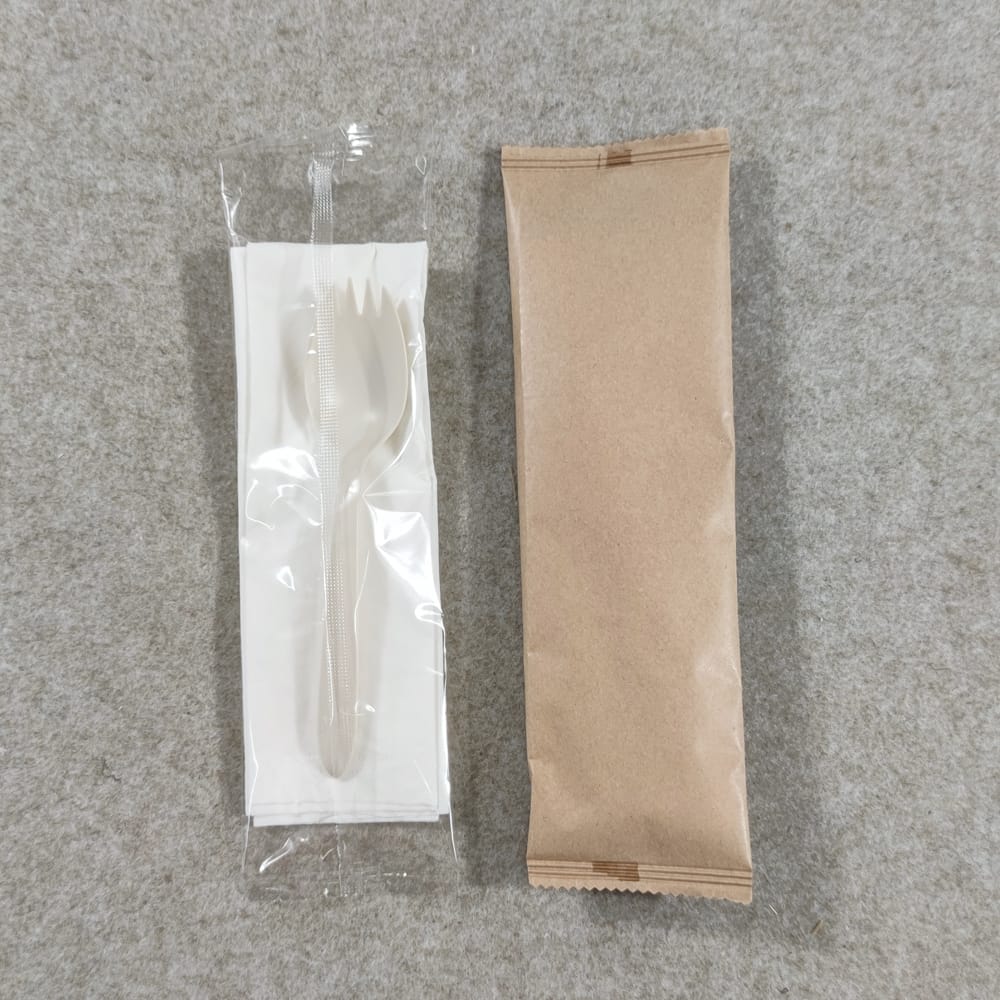 Biodegradable Individually Wrapped Spork Set