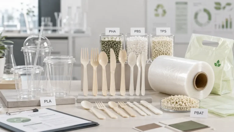 PLA vs PHA vs PBAT: A Practical Bioplastic Material Map for Food Packaging Buyers