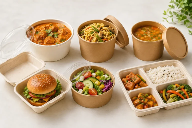 I migliori contenitori da asporto per curry, noodles, hamburger, zuppa, insalata e riso per la consegna di cibo