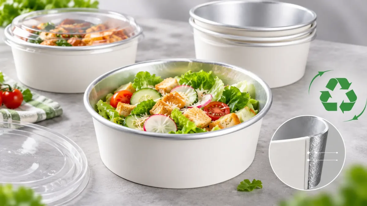 Are Aluminum Foil-Lined Paper Bowls Recyclable? Materials, PPWR and Real-World Recycling
